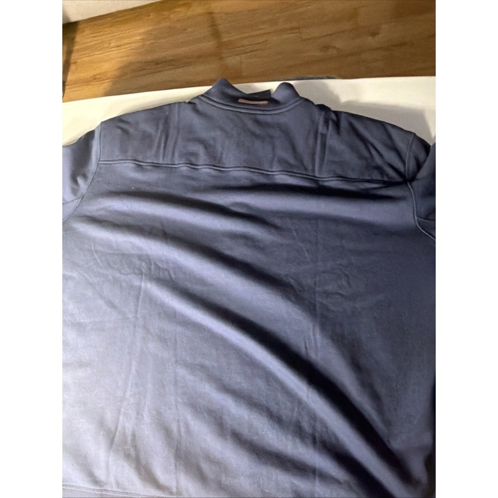 Vineyard Vines Collegiate Shep Shirt 1/4 Zip Pullover 4XLB NWT *125 Navy - Picture 9 of 9